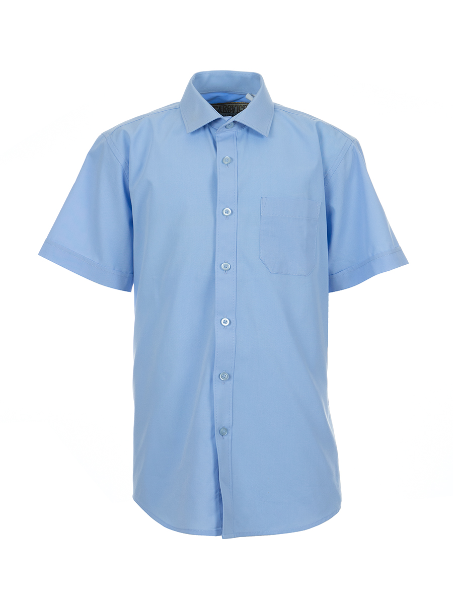 Рубашка детская Tsarevich Cashmere Blue-K, голубой, размер 122
