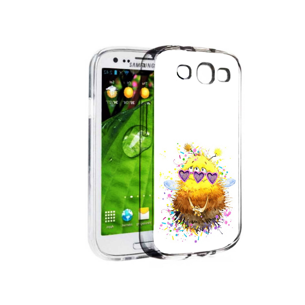 

Чехол MyPads Tocco для Samsung Galaxy S3 Пушитый шмель (PT123108.507.143), Прозрачный, Tocco
