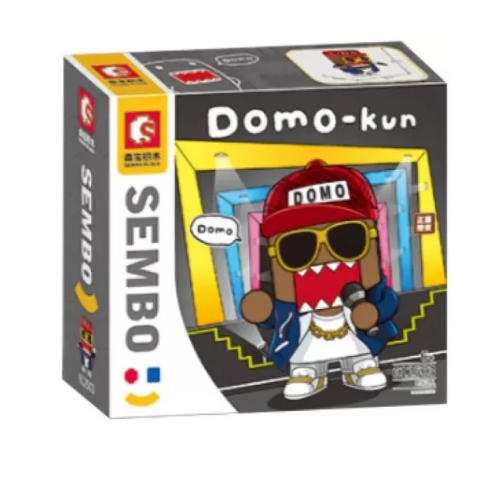 

Конструктор Sembo Block Domo-Kun- модник, для мальчиков,для девочек 6+, 170 деталей