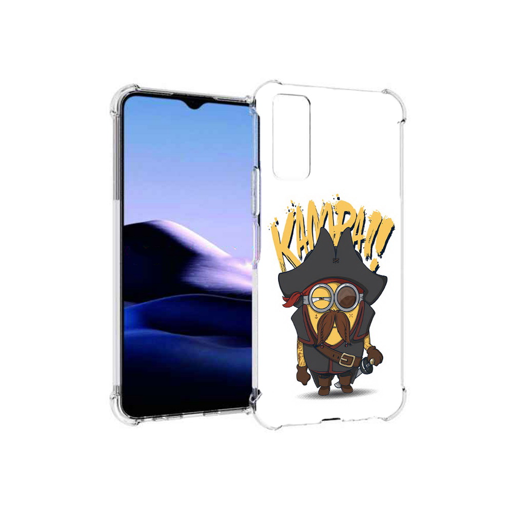 

Чехол MyPads Tocco для Vivo Y20 миньон пират (PT154038.379.476), Прозрачный, Tocco