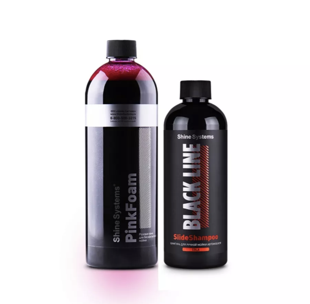 

Набор Shine Systems Kit 2х фазной мойки, Pinkfoam + BL Cola