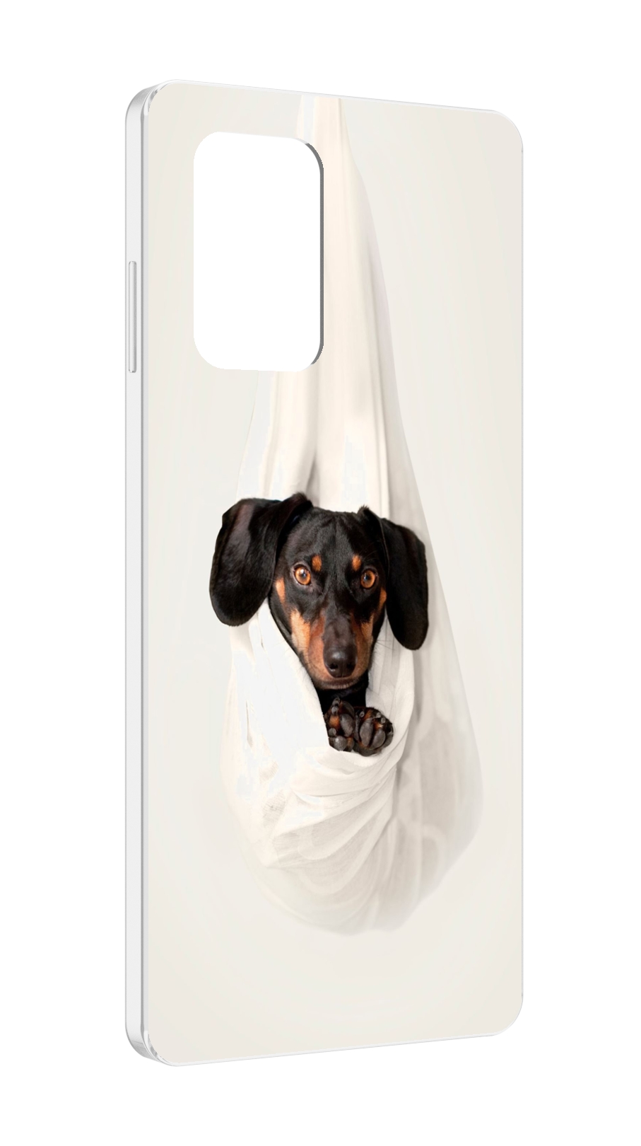 Чехол MyPads такса собака для ZTE Blade A72 / ZTE Blade V40 Vita