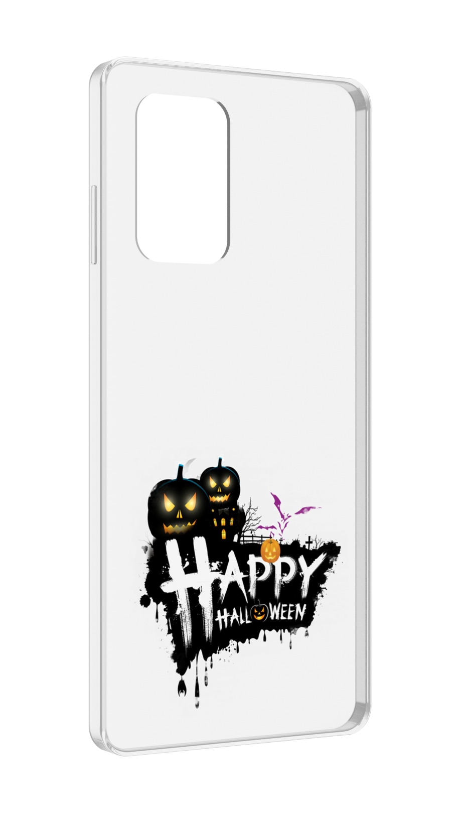 

Чехол MyPads счастливого хэллоуина для ZTE Blade A72 / ZTE Blade V40 Vita, Прозрачный, Tocco