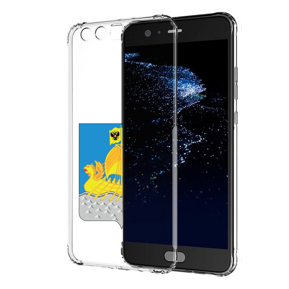 

Чехол бампер MyPads герб-косромская-область для Huawei P10 Plus, Прозрачный, Tocco