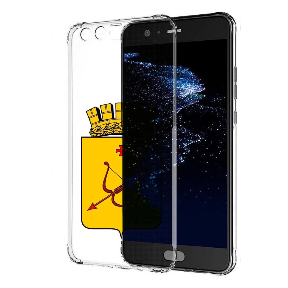 

Чехол бампер MyPads герб-кировская-область для Huawei P10 Plus п, Прозрачный, Tocco