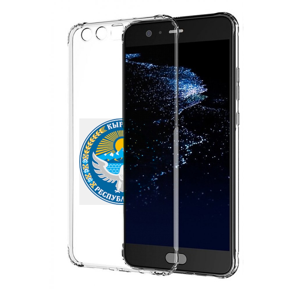 Чехол бампер MyPads герб-киргизия для Huawei P10 Plus противоуда