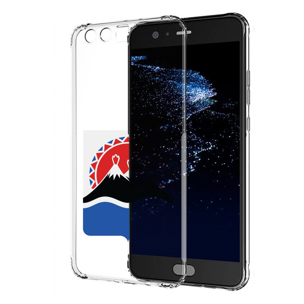 

Чехол бампер MyPads герб-камчатскии-краи для Huawei P10 Plus п, Прозрачный, Tocco