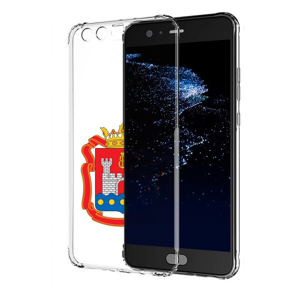 

Чехол бампер MyPads герб-калининградская-область для Huawei P10, Прозрачный, Tocco