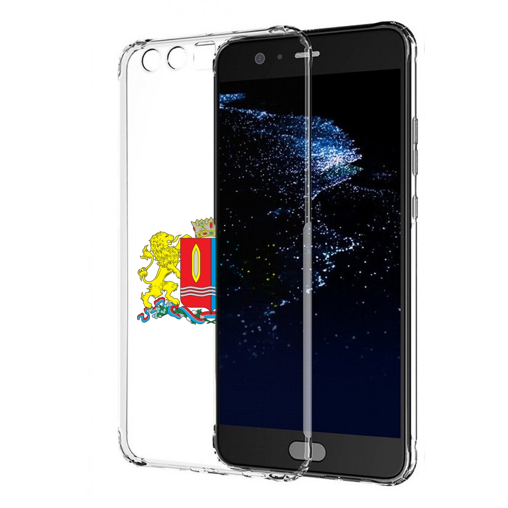 

Чехол бампер MyPads герб-иваноскои-области для Huawei P10 Plus, Прозрачный, Tocco
