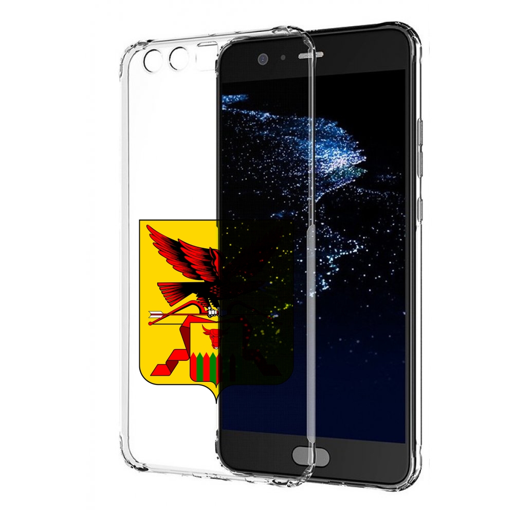

Чехол бампер MyPads герб-забаикальскии-краи для Huawei P10 Pl, Прозрачный, Tocco
