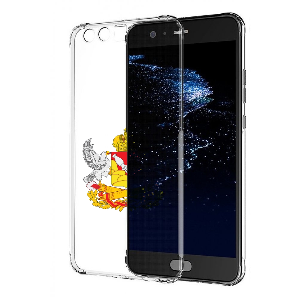

Чехол бампер MyPads герб-воронежскои-области для Huawei P10 Plu, Прозрачный, Tocco