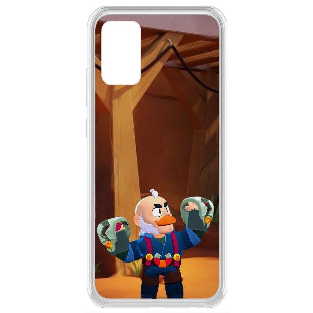 Чехол-накладка Brawl Stars-Сэм для Samsung Galaxy A02s (A025)