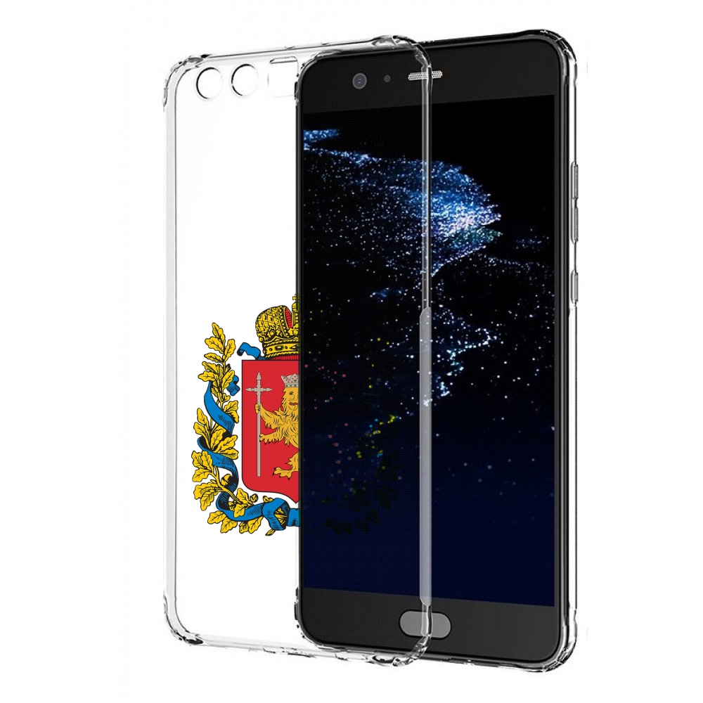 

Чехол бампер MyPads герб-владимирская-область для Huawei P10 Plu, Прозрачный, Tocco