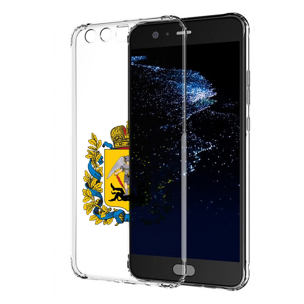 

Чехол бампер MyPads герб-архангельскрои-области для Huawei P10, Прозрачный, Tocco