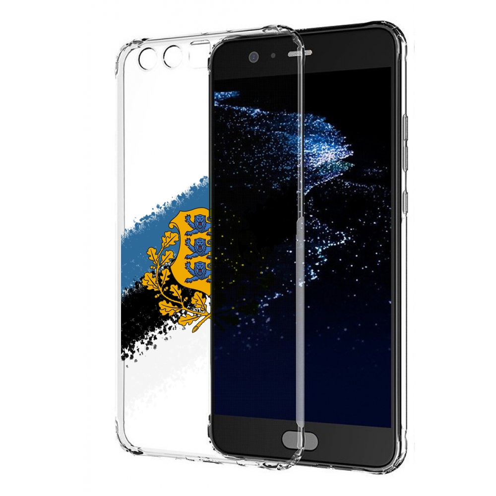 

Чехол бампер MyPads герб флаг эстонии-2 для Huawei P10 Plus прот, Прозрачный, Tocco