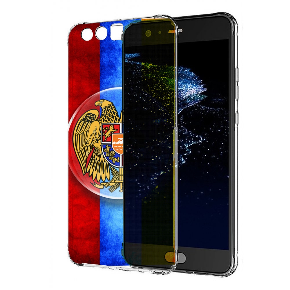

Чехол бампер MyPads герб флаг армении для Huawei P10 Plus против, Прозрачный, Tocco