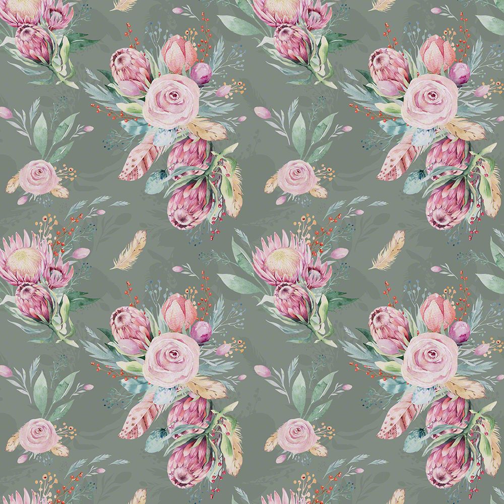 

Ткань мебельная микровелюр Павлин Floristic 232, Floristic 232