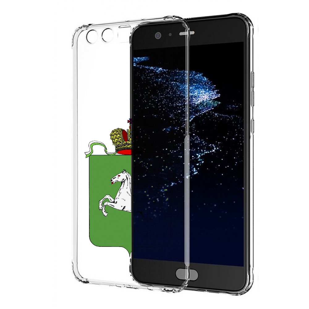 

Чехол бампер MyPads герб томская область для Huawei P10 Plus про, Прозрачный, Tocco