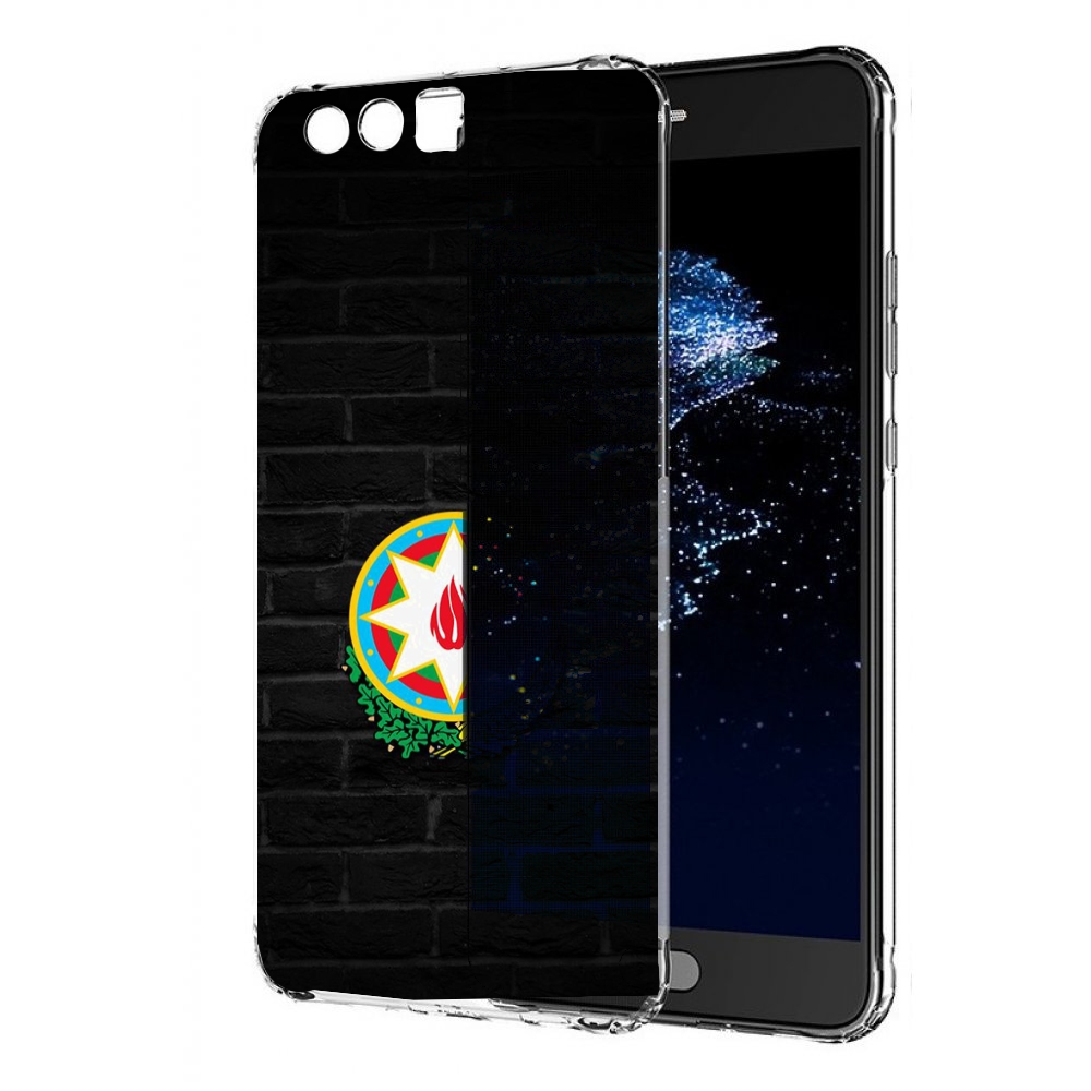 

Чехол бампер MyPads герб азербаиджана для Huawei P10 Plus проти, Прозрачный, Tocco