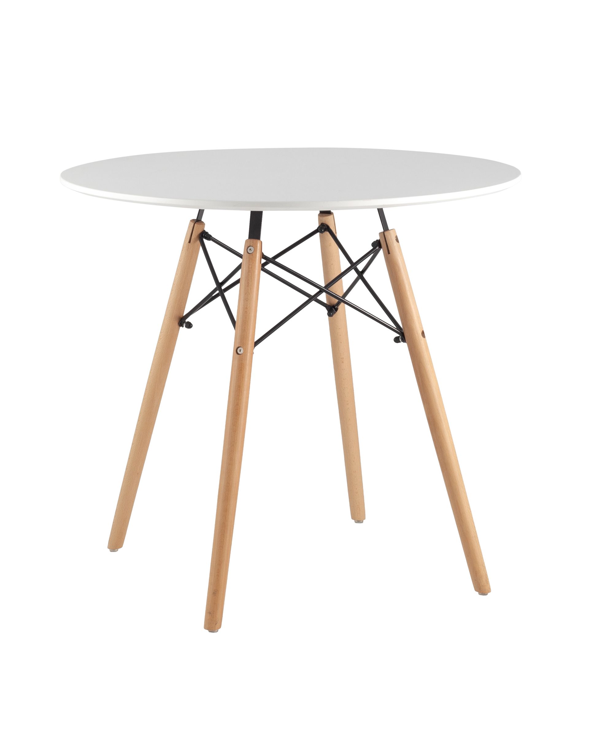 фото Стол stool group dsw d80 белый