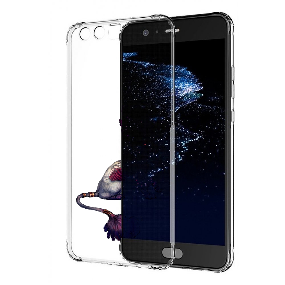 

Чехол бампер MyPads волшебная-пума для Huawei P10 Plus противоуд, Прозрачный, Tocco