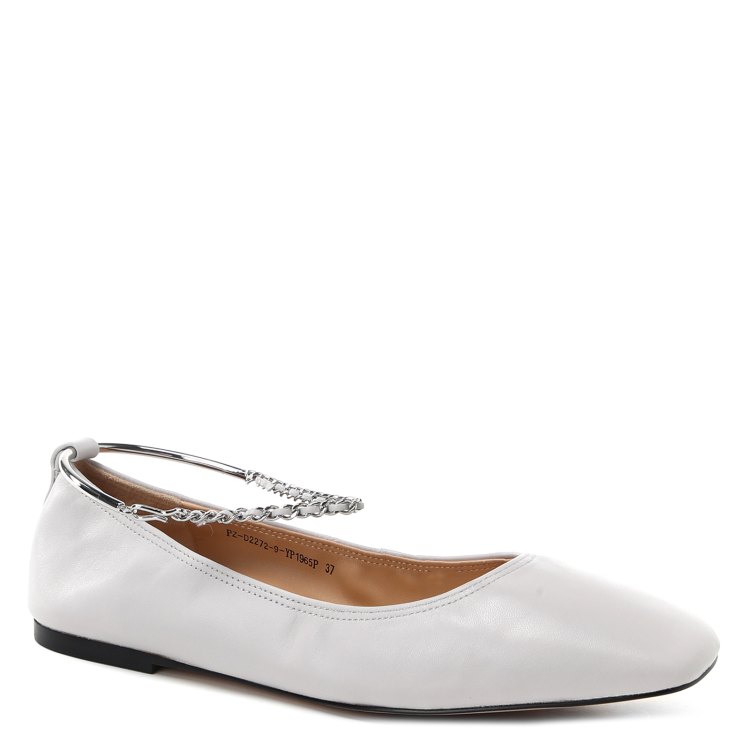 

Балетки женские Tendance PZ-D2272-9 серые 36 EU, PZ-D2272-9