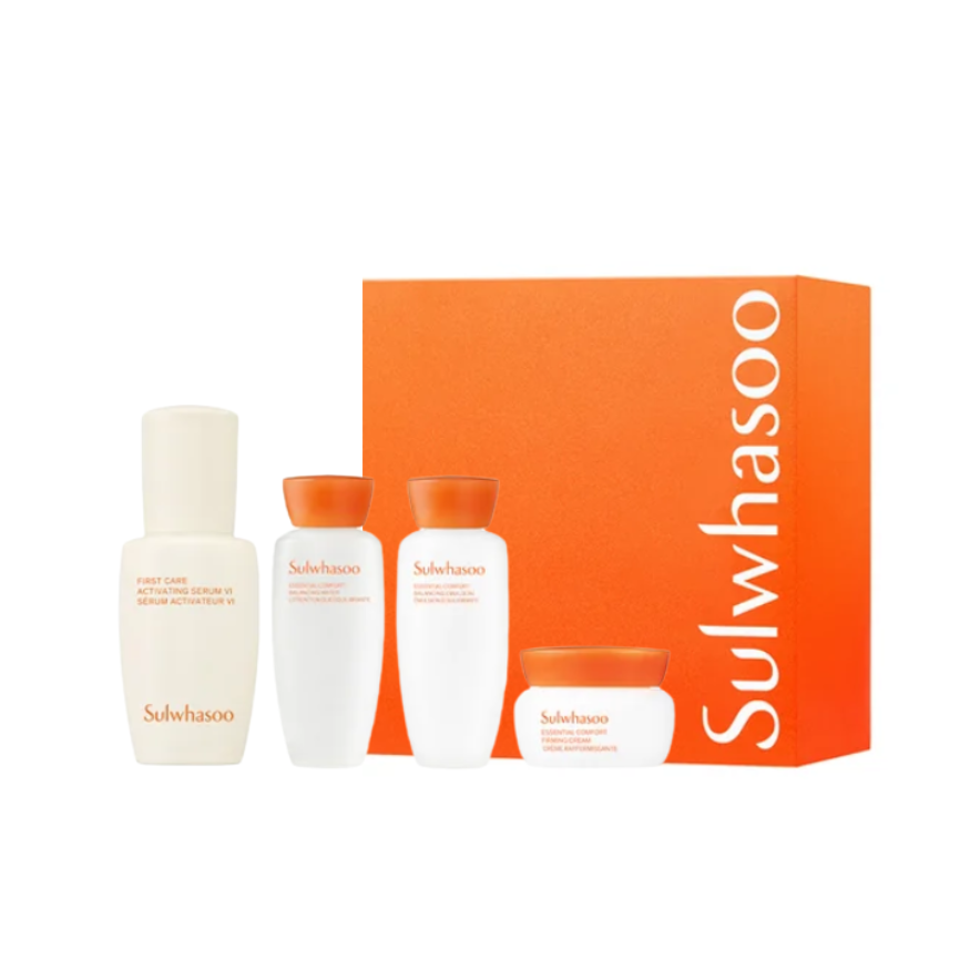 Набор миниатюр Sulwhasoo Essential Daily Routine Kit 4 Items