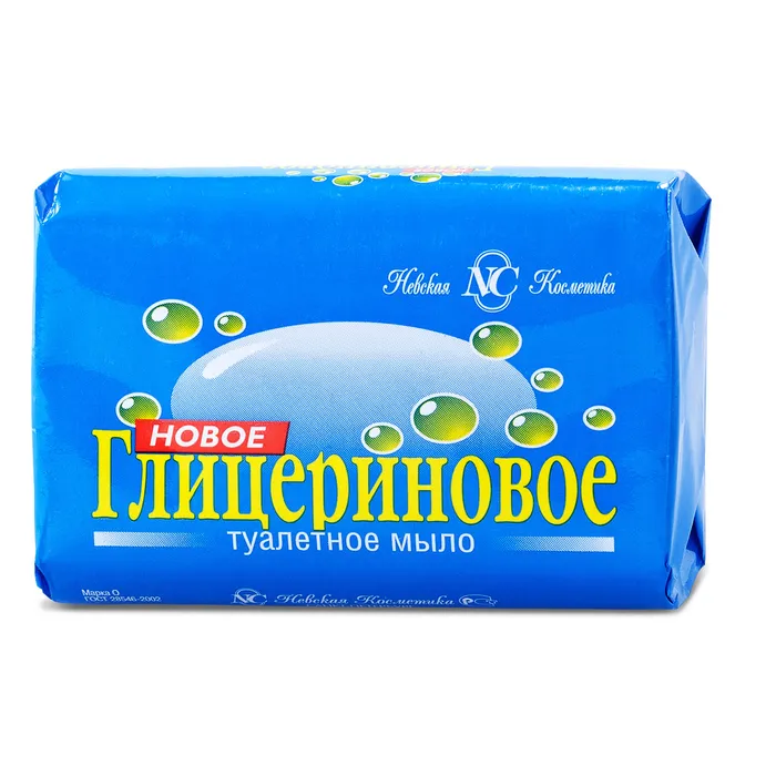 Мыло туалетное Невская Косметика Новое Глицериновое 90 гр