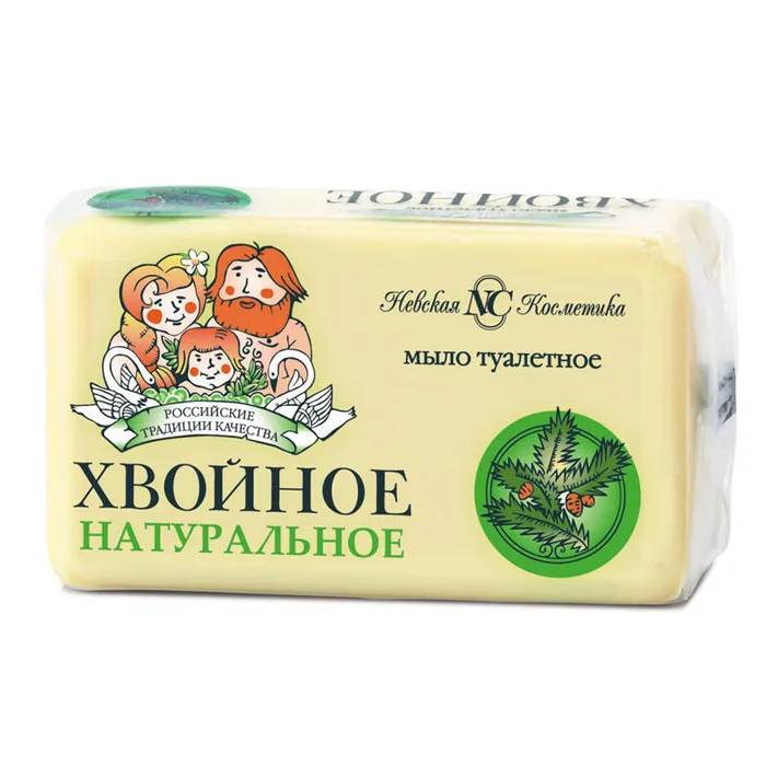 Мыло туалетное Невская Косметика Хвойное, 140 г