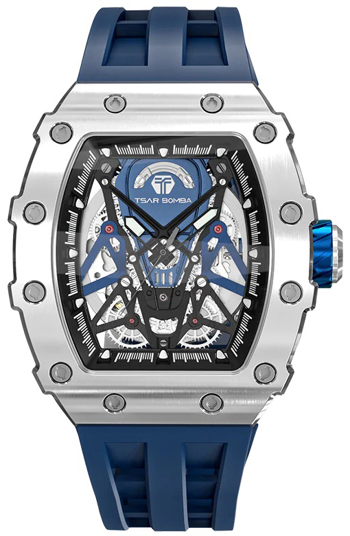 Наручные часы унисекс TSAR BOMBA TB8207A-03 синие