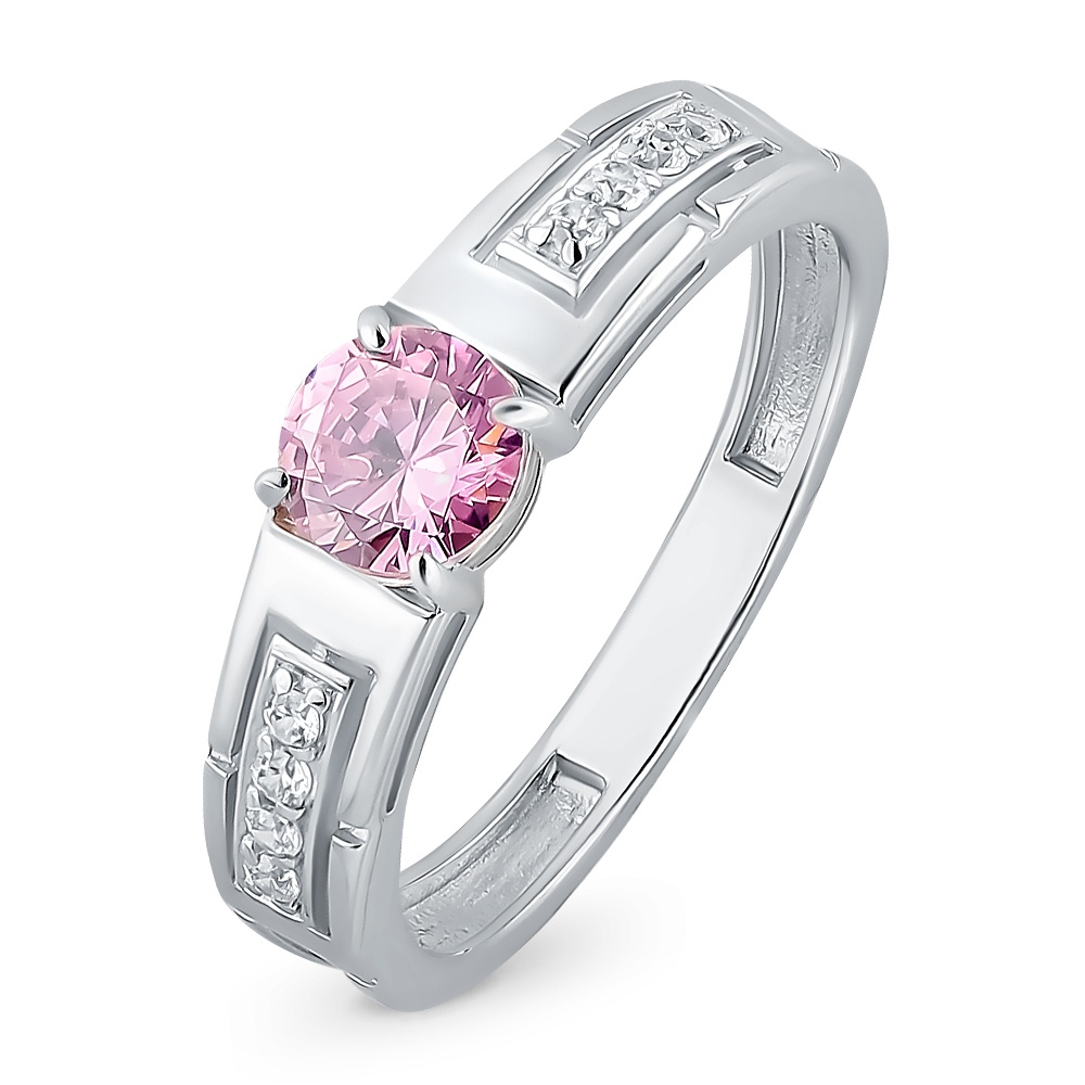

Кольцо женское из серебра с фианитом 585Gold 701011317, р, 701011317