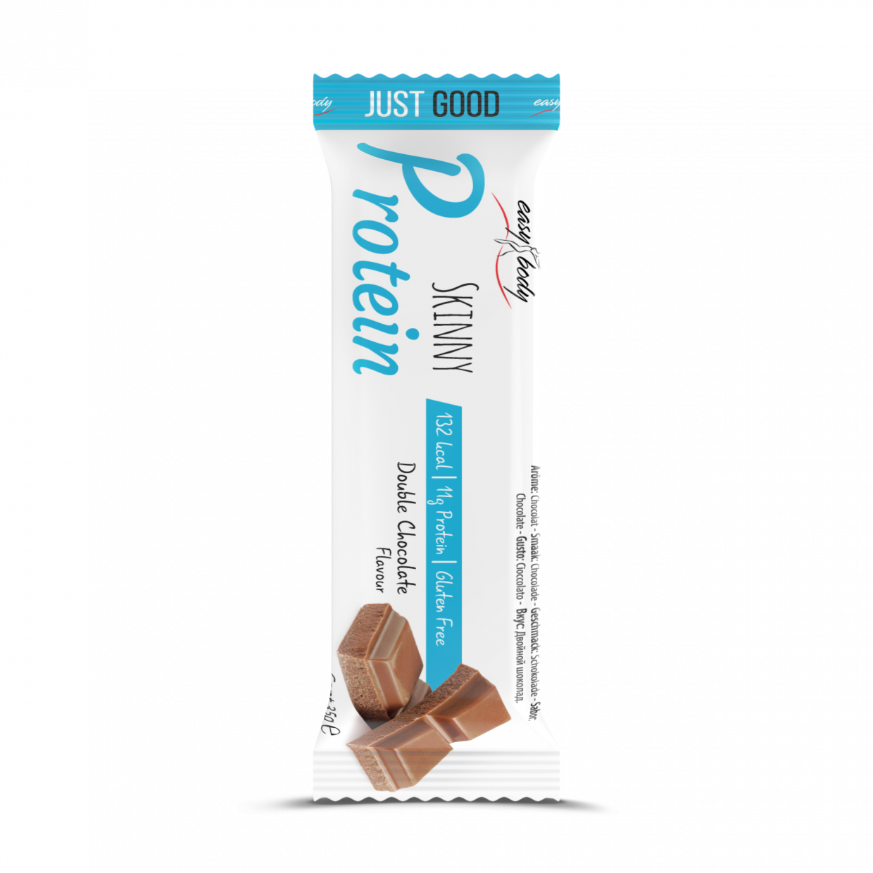 Протеиновый батончик QNT Easy body Skinny Protein Bar двойной шоколад 35гр. 24 шт