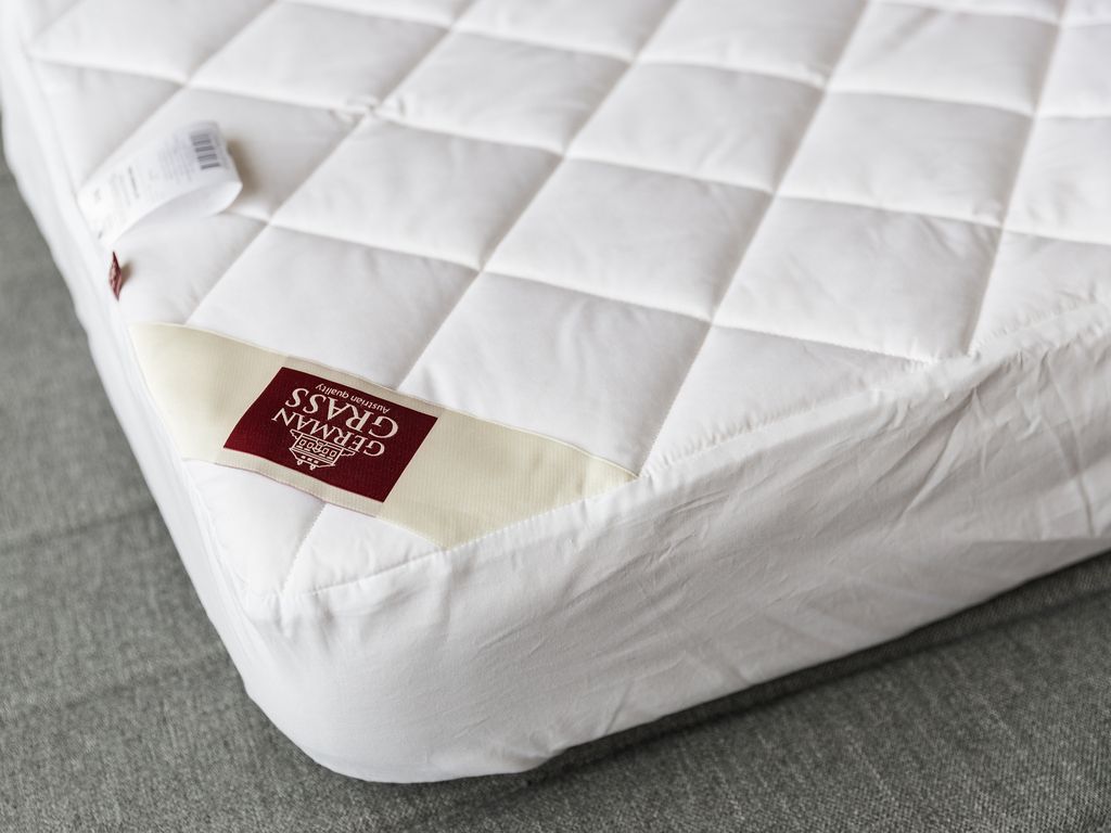 

Наматрасник German Grass хлопок Mattress Сottonwash легкий с юбкой 90х200х40, EK292, 292