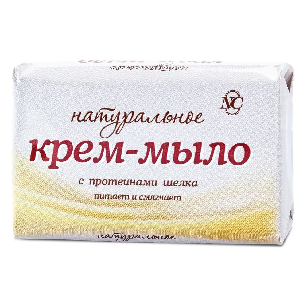 

Крем-мыло Натуральное Невская Косметика с протеинами шелка 90 гр