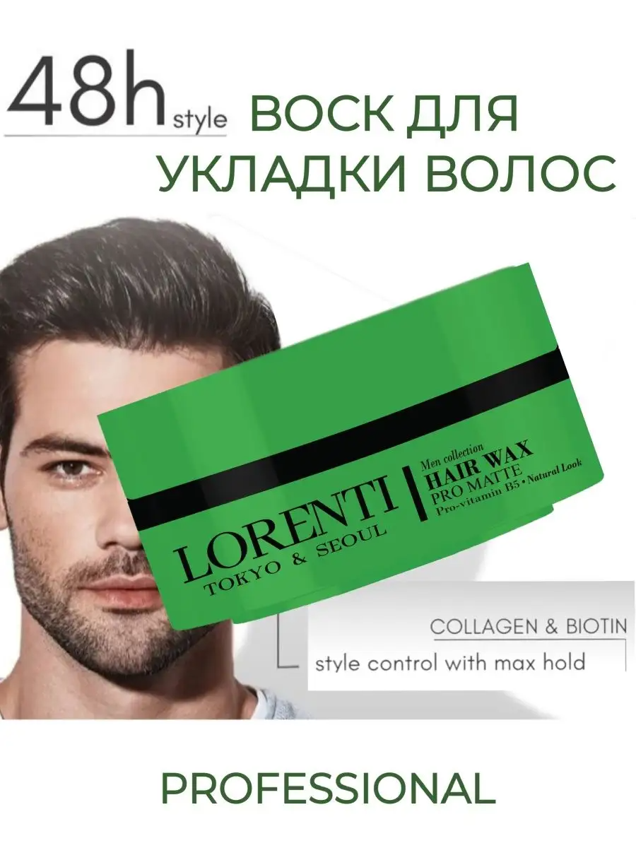 Воск Для Укладки Волос Lorenti L4 Pro Matte 175мл