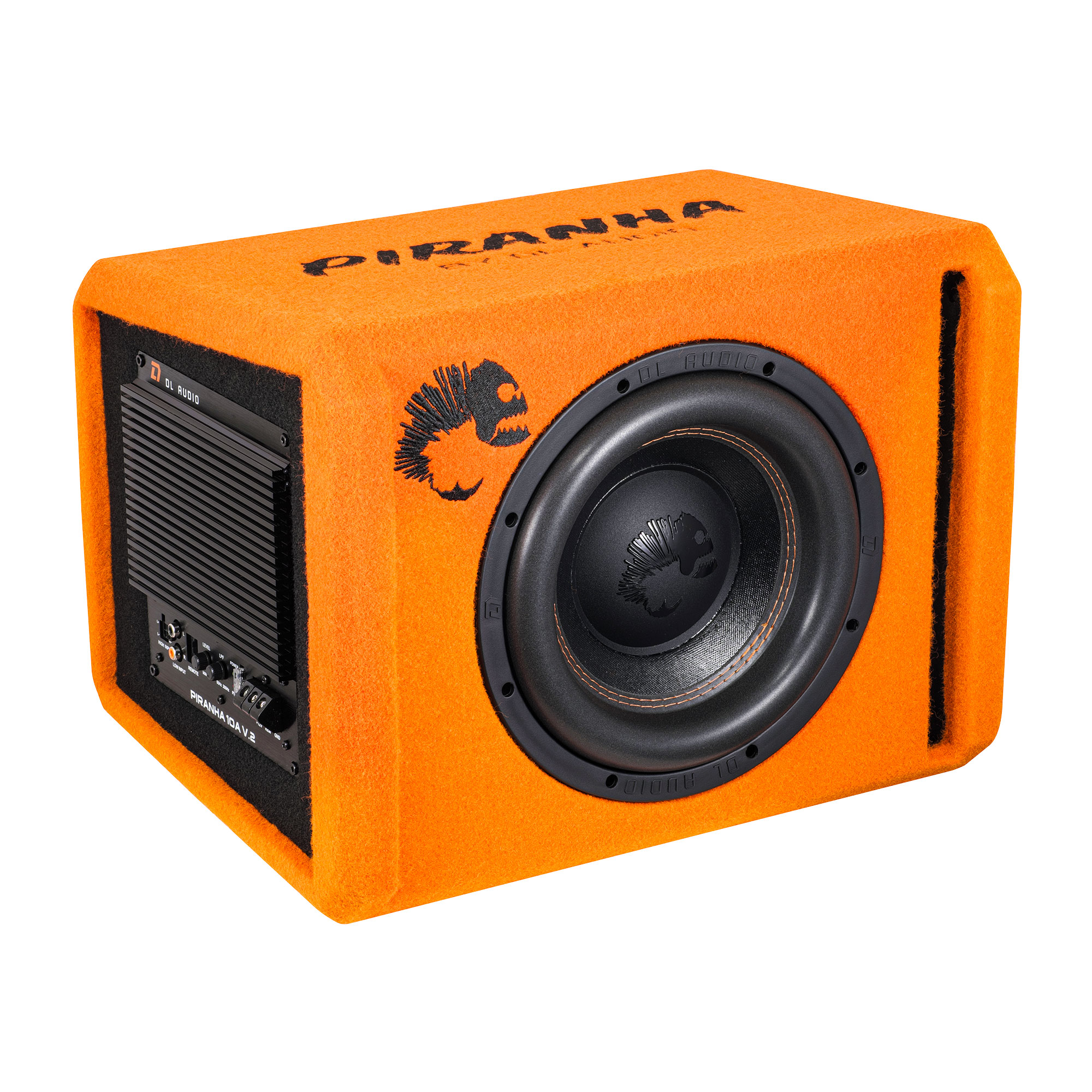 

Cабвуфер активный DL Audio Piranha 10A V.2 Orange, Piranha 10A V.2 Orange
