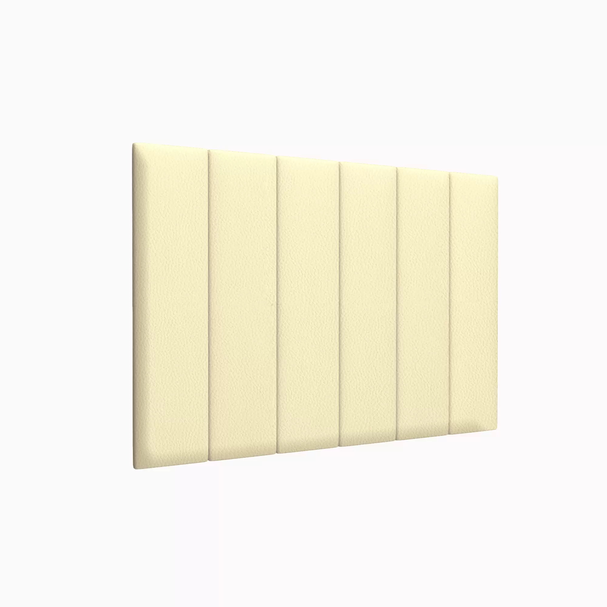 

Мягкое изголовье кровати Eco Leather Vanilla 20х80 см 4 шт., Бежевый
