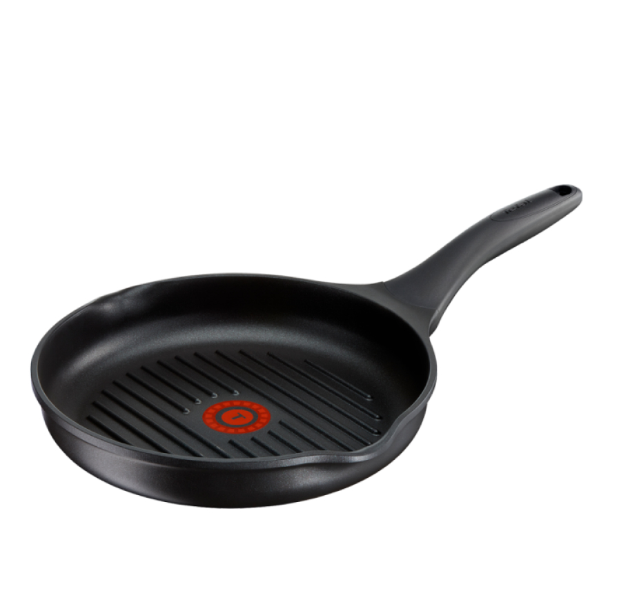 Сковорода для гриля Tefal Supreme Gusto 26 см черный H1184074