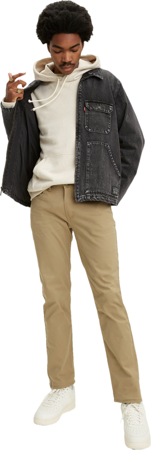 

Джинсы мужские Levi's 04511-3376 коричневые 32/32, Коричневый, 04511-3376
