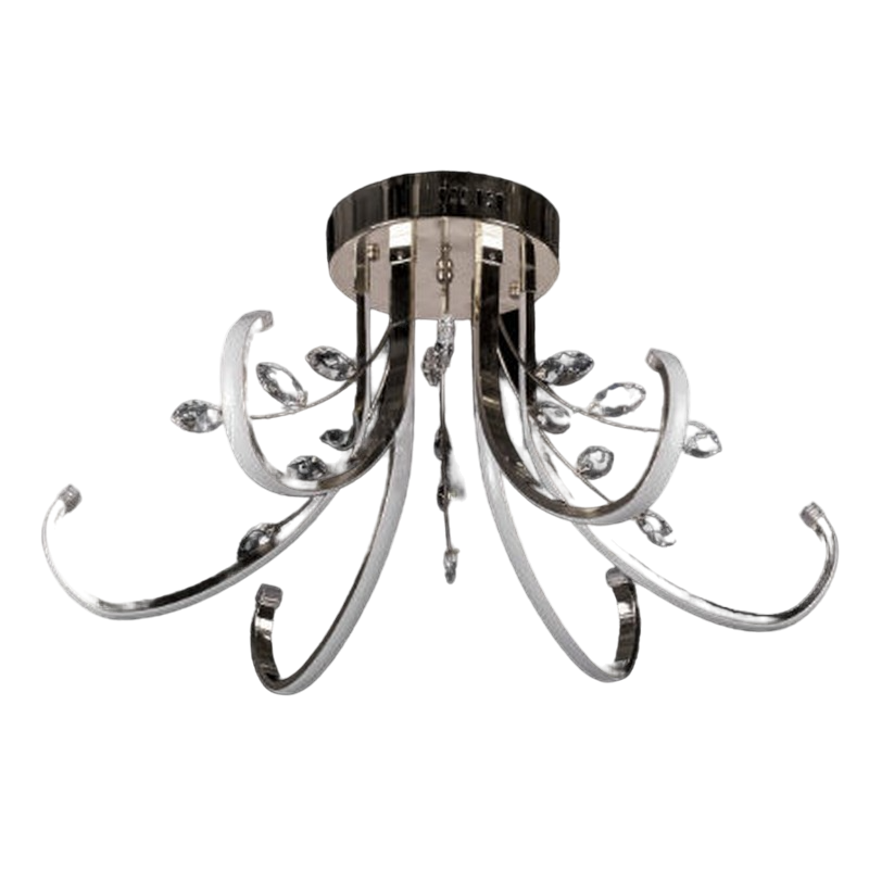 

Люстра LVK YT 094/6 CR LED 6x10Wx3000K D69H30 ПУ, LVK YT 094
