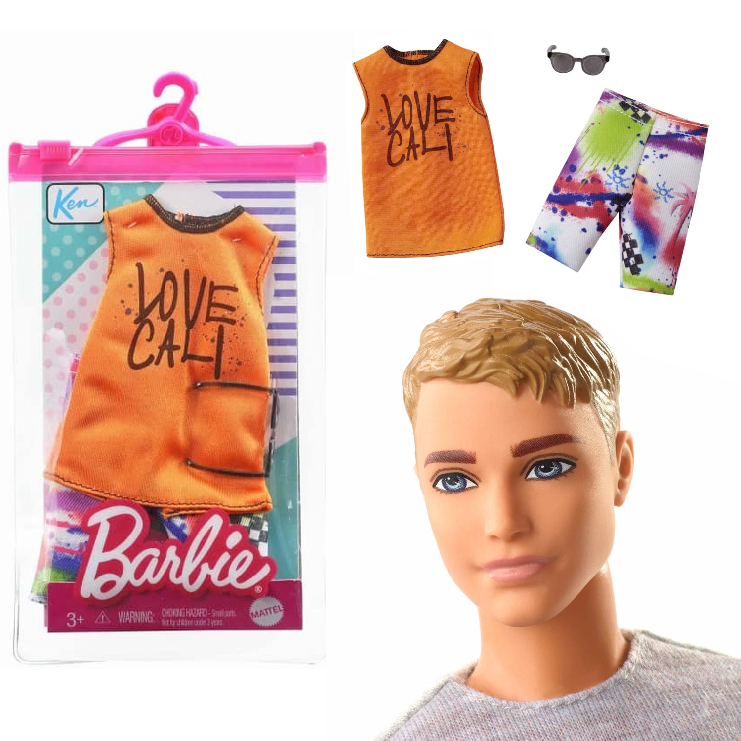 Одежда и аксессуары для куклы Barbie Кен, GRC77