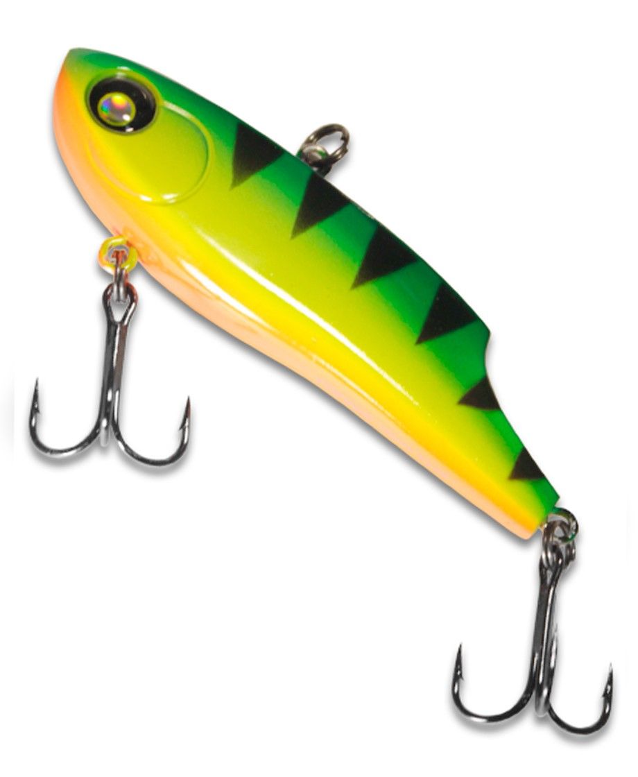 

Раттлин виб для зимней рыбалки BAT COLMIK BT022 85 мм, 30 гр, цв. В020, Желтый;зеленый;черный, COLMIK