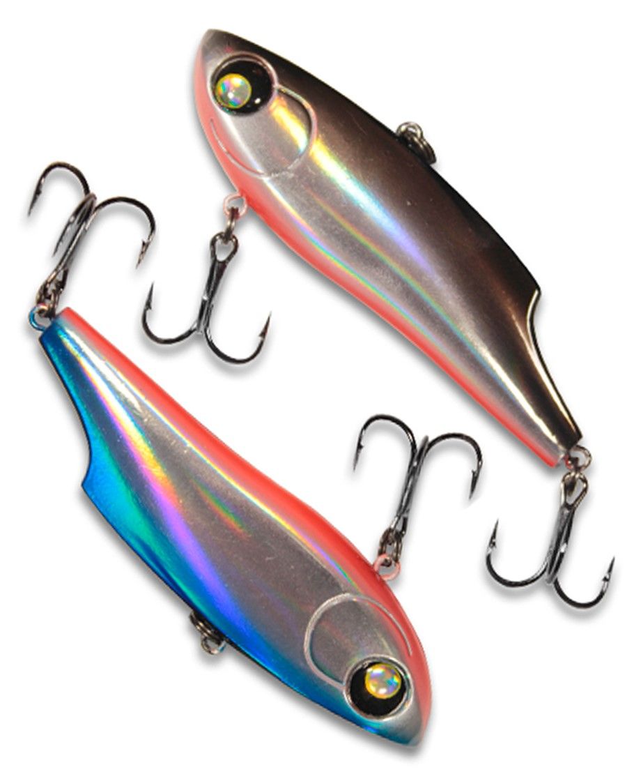 

Раттлин виб для зимней рыбалки BAT COLMIK BT022 85 мм, 30 гр, цв. В009, Красный;серый;синий;черный, COLMIK