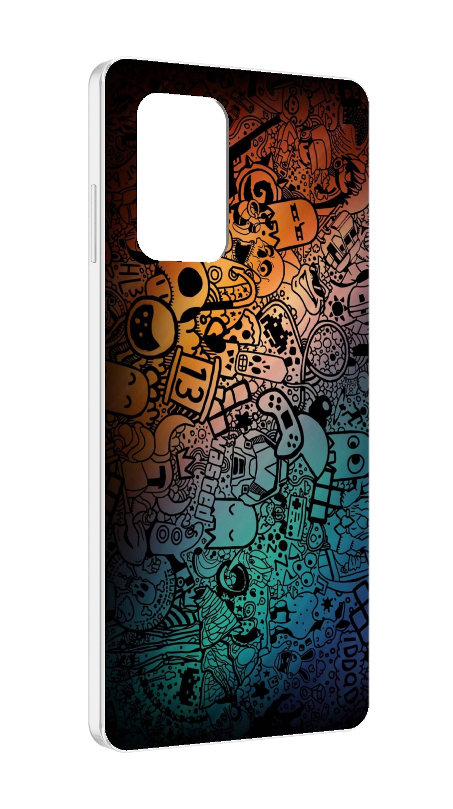 

Чехол MyPads стикеты в тени для ZTE Blade A72 / ZTE Blade V40 Vita, Прозрачный, Tocco