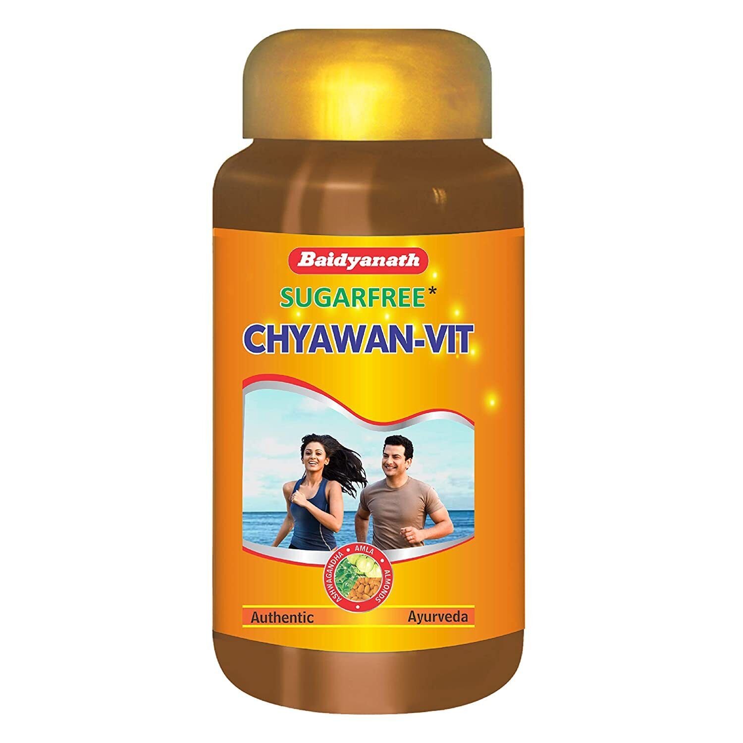 Чаванпраш без сахара Baidyanath Chyawan Vit Sugafree (Байдианат) 500гр