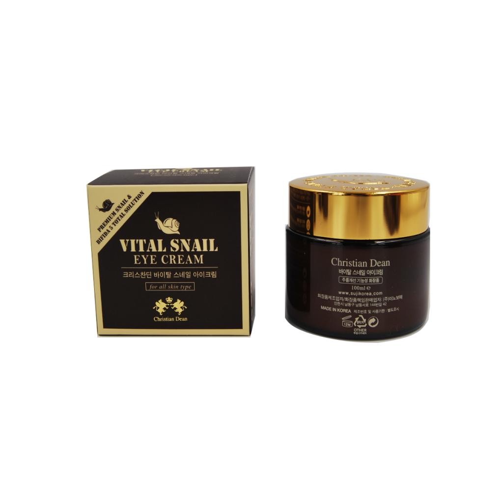 фото Крем для век christian dean vital snail eye cream с муцином улитки 100 мл