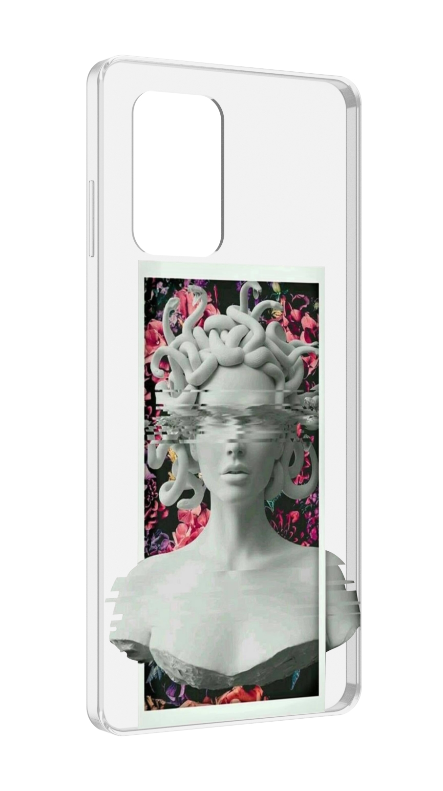 

Чехол MyPads статуя-медузы для ZTE Blade A72 / ZTE Blade V40 Vita, Прозрачный, Tocco