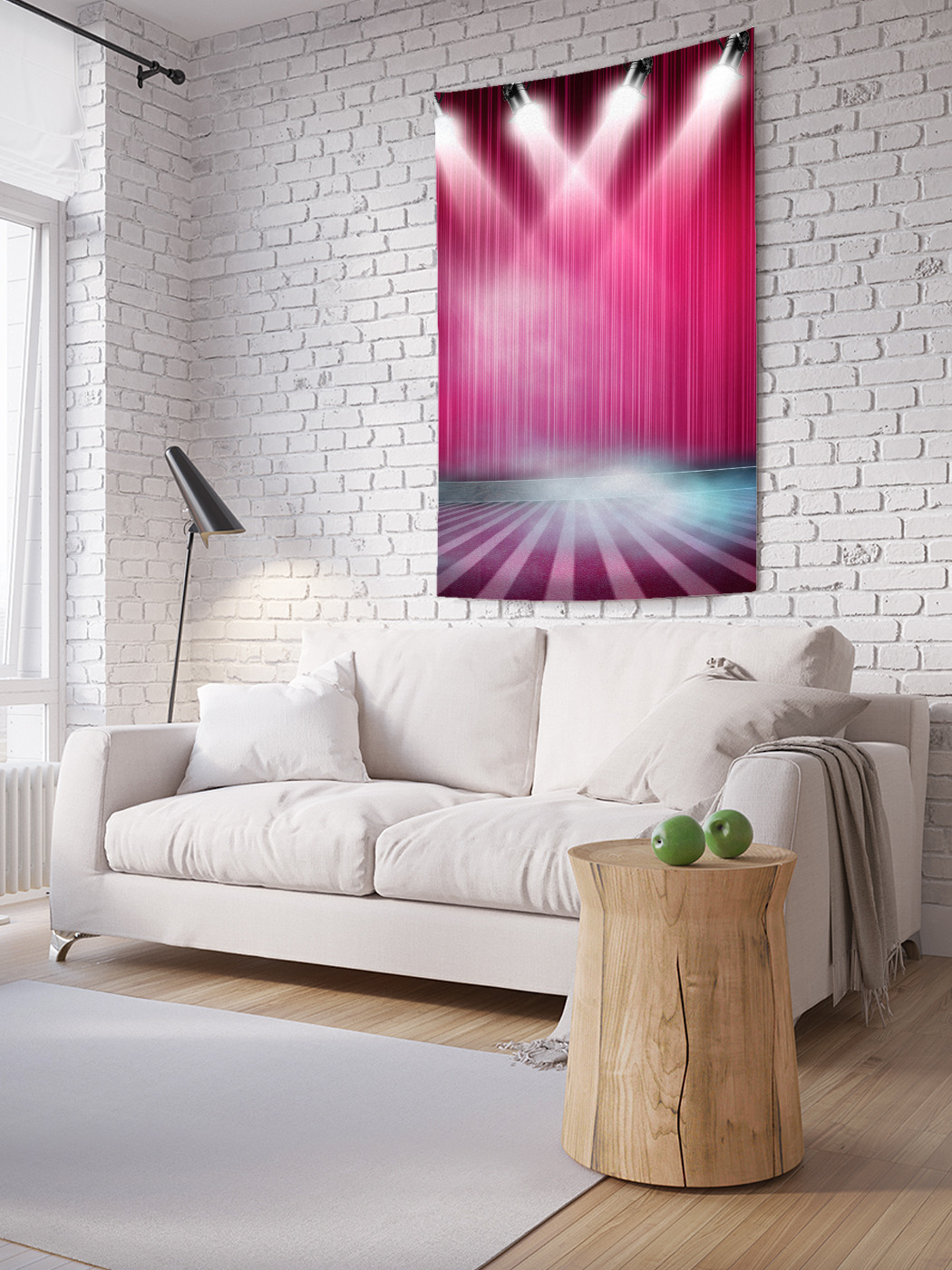 

Вертикальное фотопанно на стену JoyArty Сияние сцены 150x200 см, Сияние сцены