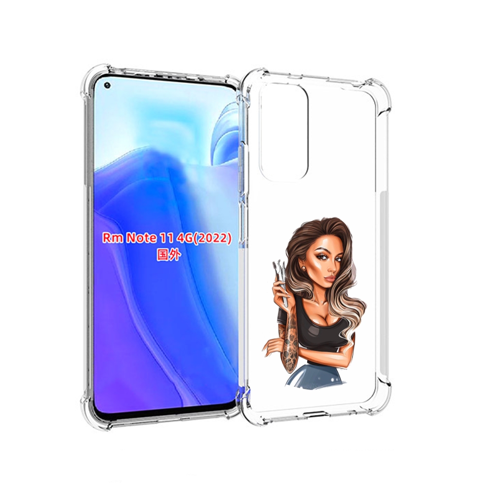

Чехол MyPads Девушка-бровист для Xiaomi Redmi Note 11 4G ( Глобальная версия ), Tocco