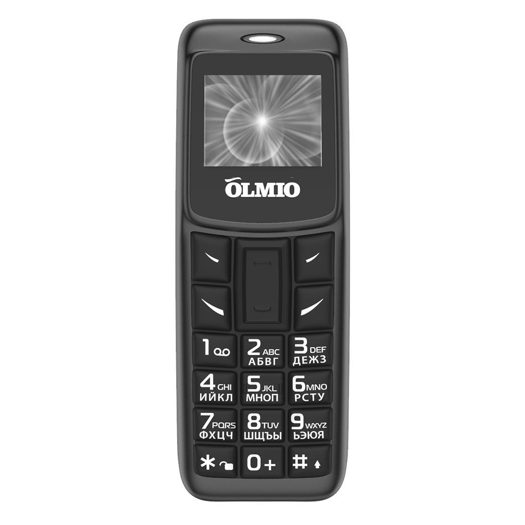 фото Мобильный телефон a02 olmio black